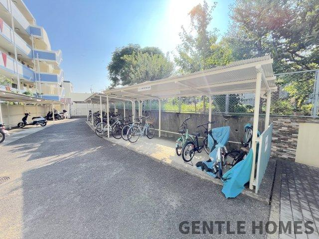 ロワールマンション青葉WESTの駐輪場