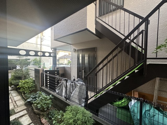 川崎市多摩区中野島３丁目のアパートの展望