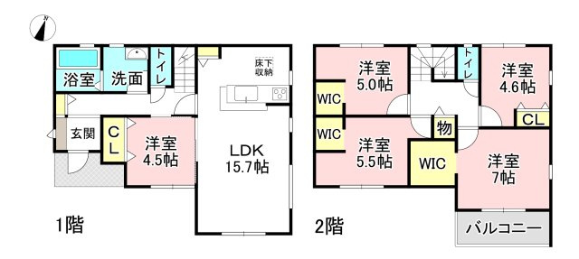 【間取り】 | 各務原市川島緑町3丁目