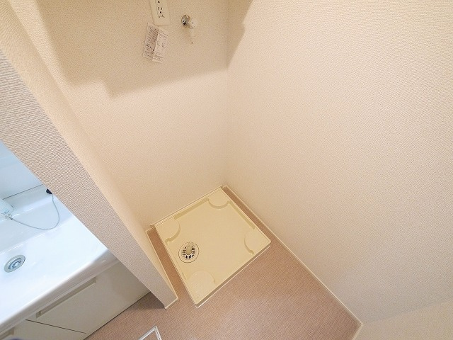 ブランドールαの設備|洗濯機置き場です