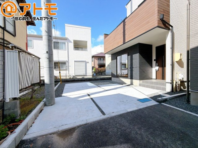 【駐車場】 | 駿河区向敷地四丁目4期　新築戸建　7号棟 | 並列２台の駐車スペースです♪