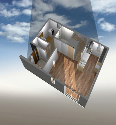 【外観パース】 | 玉造温泉駅前戸建賃貸