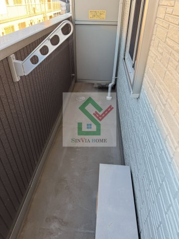 カームコートのバルコニー