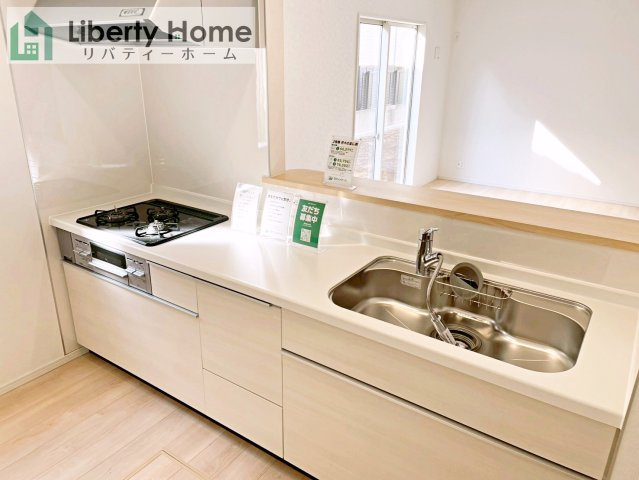 龍ケ崎市城ノ内第9　新築戸建　3号棟のキッチン