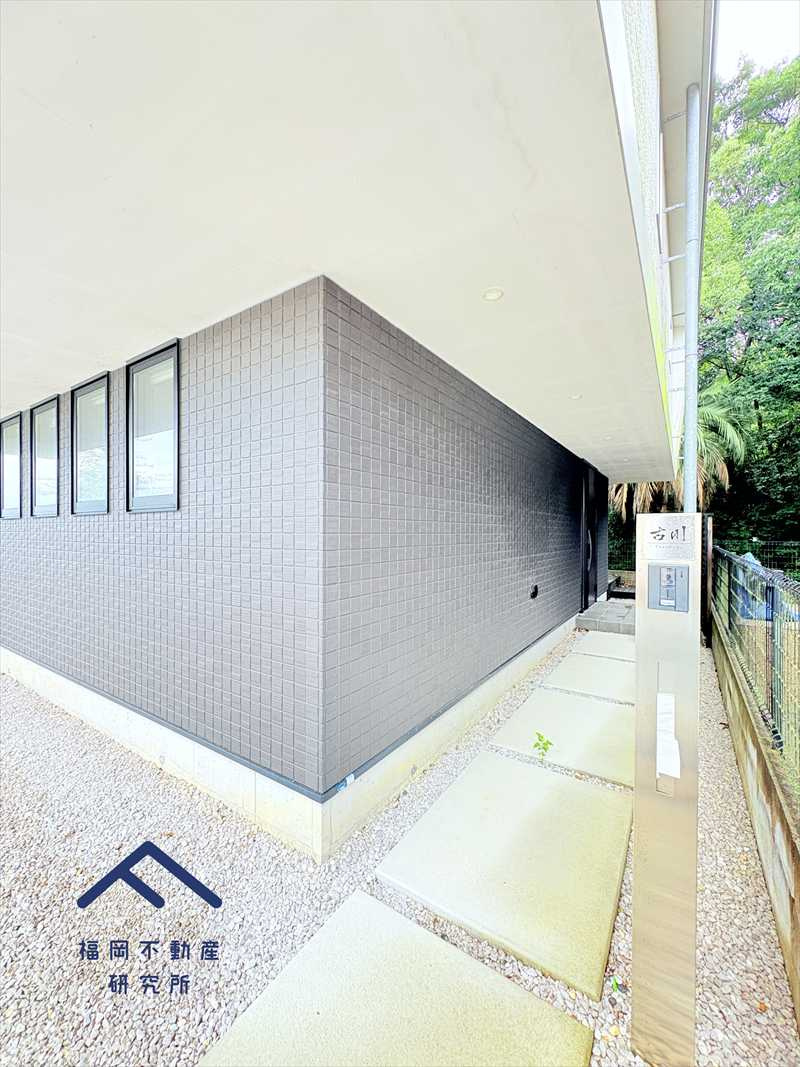 城南区南片江５丁目　戸建てのエントランス