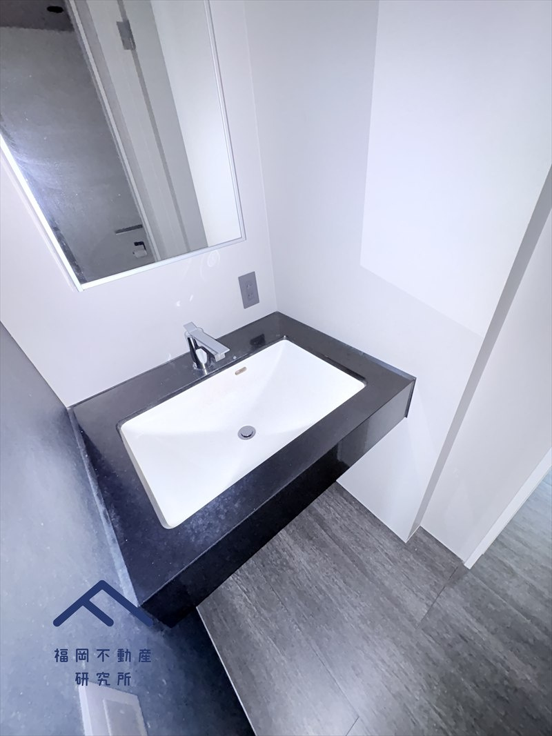 城南区南片江５丁目　戸建ての独立洗面台