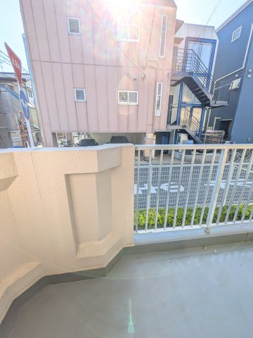 クレールメゾン大瀬戸のバルコニー