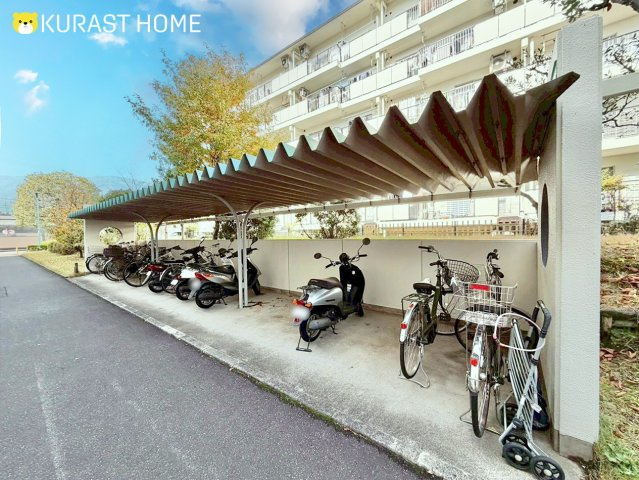 境谷西第1住宅28棟　1階の駐輪場