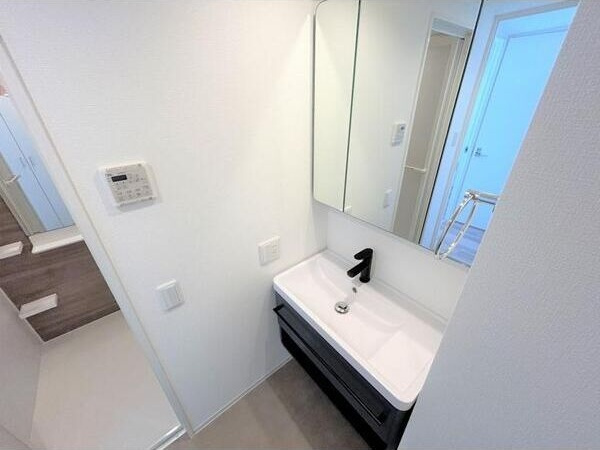 セレニテ十三ミラクの洗面所