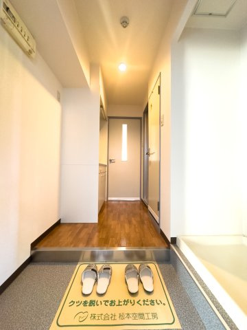 ボナール遠里小野の玄関