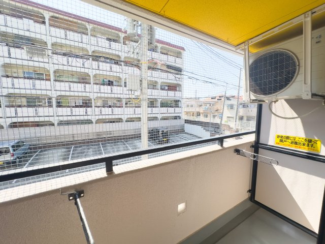 ボナール遠里小野のバルコニー