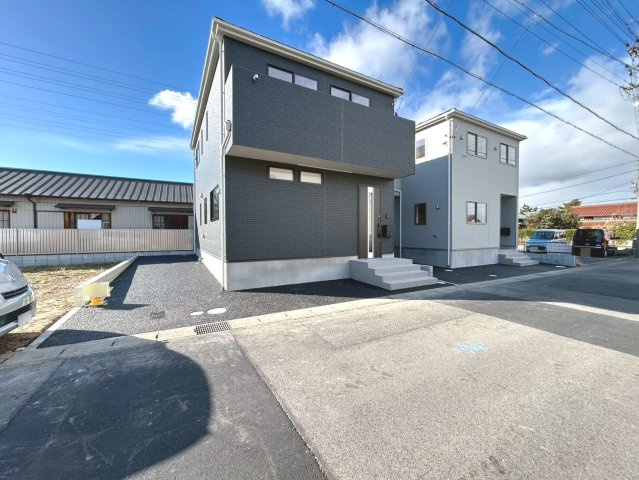 クワイエ　一宮市篭屋5丁目第3　全2区画分譲の外観|「現地（2025年12月4日）撮影」　
■外観写真　
■ヤマダ不動産　株式会社リライフ　