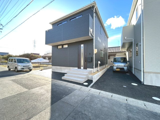 クワイエ　一宮市篭屋5丁目第3　全2区画分譲の外観|「現地（2025年12月4日）撮影」　
■全体写真　
■ヤマダ不動産　株式会社リライフ　