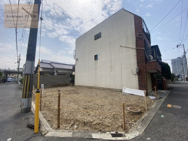 高石市東羽衣1丁目　モデルハウスの前面道路含む現地写真