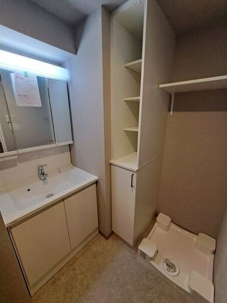 スプランディッド江坂IIIの洗面所
