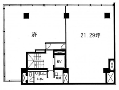 花岡ビルの間取り