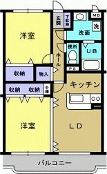 【間取り】 | エンジェルズフォレストA