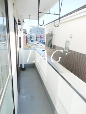 【バルコニー】 | 半道ハイツ | バルコニーです。