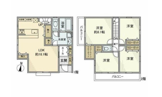 【間取り】 | 緑ケ丘戸建 | 間取りです。