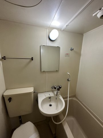 ヴィラトーヨー平塚の洗面所|スペースが確保できる洗面所です