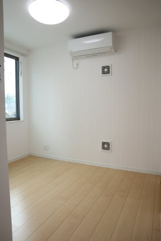 ベイルーム吉野町の寝室|落ち着いた色調の寝室です