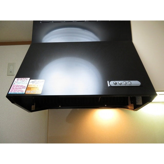 ウィンズ上永谷Ｃ棟のキッチン|レンジフード