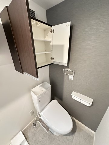 ベイルームY12のトイレ|トイレもきれいです