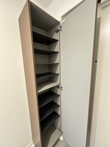 ベイルームヒルズ川崎の玄関|収納もある玄関です