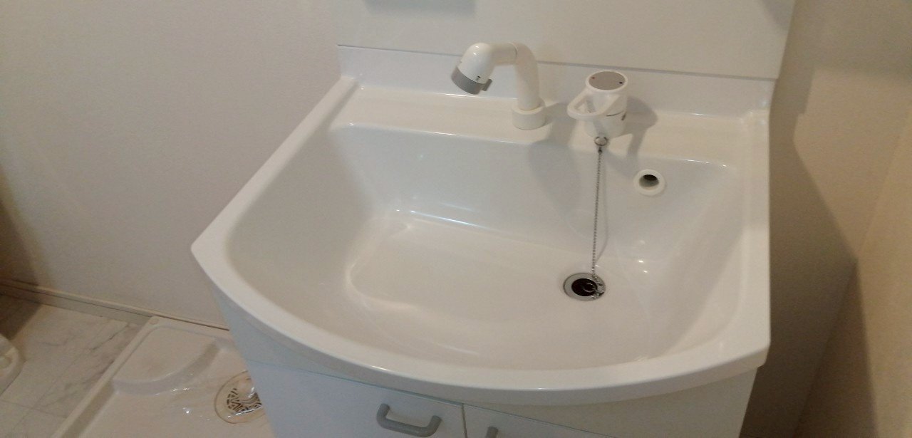 マザーユニックスの洗面所|使いやすい洗面所です