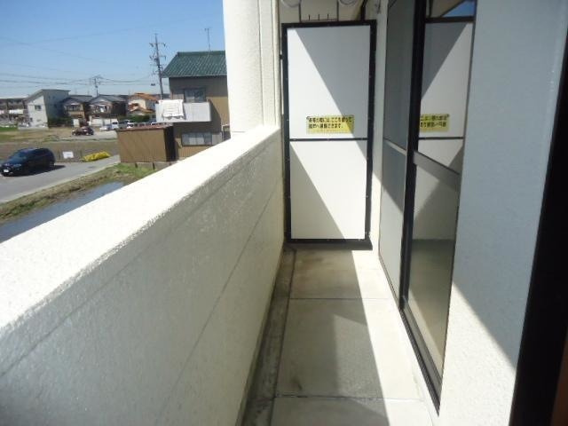 サンメゾンⅡのバルコニー