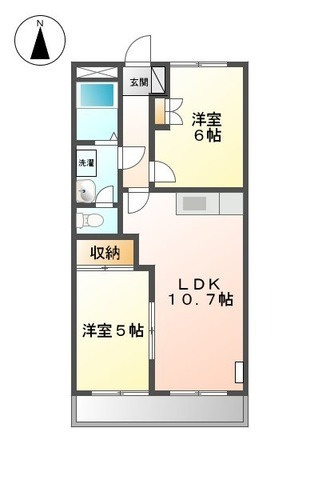 サンメゾンⅡの間取り