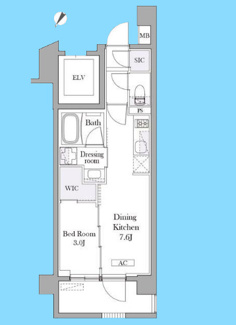 【間取り】 | イプセ目黒中町 | イプセ目黒中町