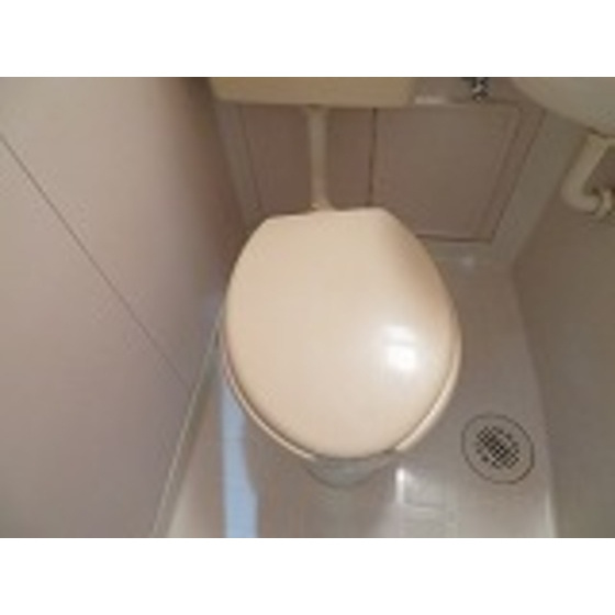 フラットエイトのトイレ|落ち着いた色調のトイレです