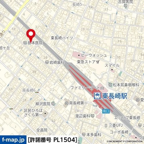 メゾンフレールの地図