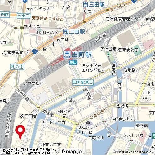 東京ベイビュウの地図