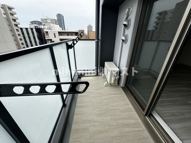 アーバネックス新町Ⅱのバルコニー