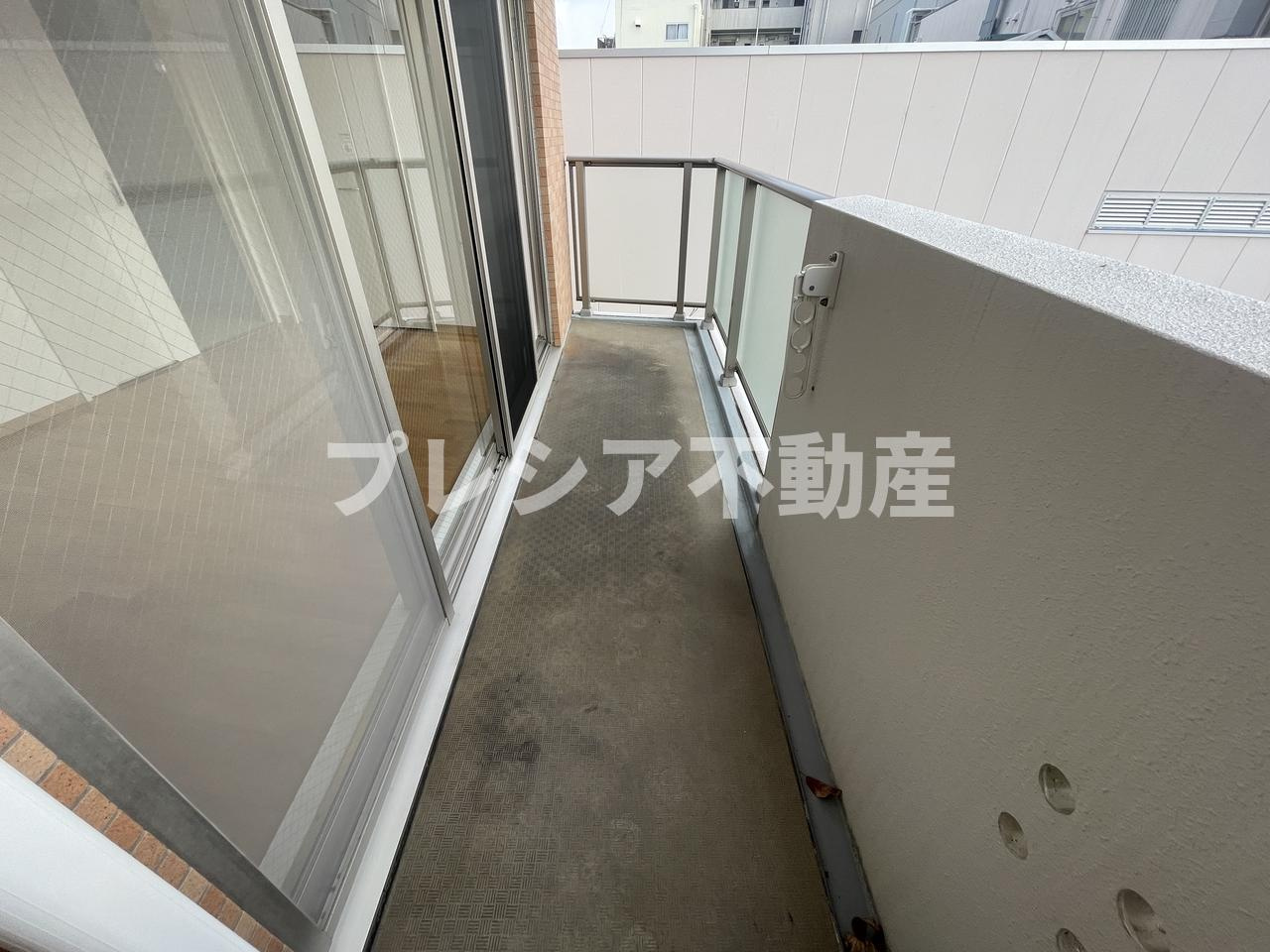 アベニュー甲子園口のバルコニー