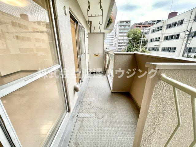 大建コーポ江坂Ⅱのバルコニー