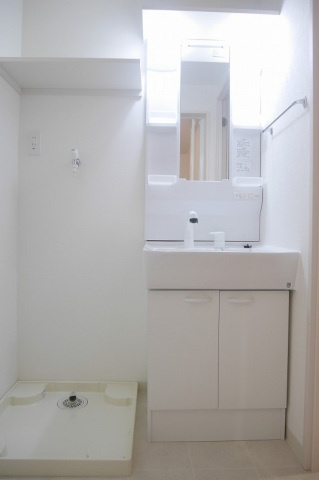 ＣＢ西久留米ラヴィドゥースの洗面所|使いやすい洗面所です