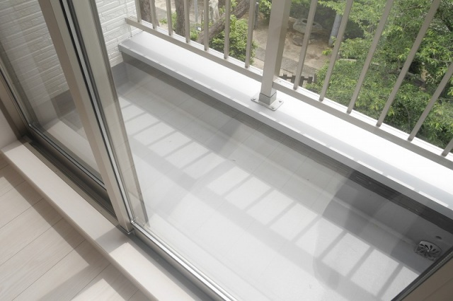 ＣＢ西久留米ラヴィドゥースのバルコニー|広々としたバルコニーです