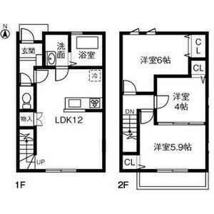 【間取り】 | Ｍａｉｓｏｎｅｔｔｅ ｌａｎｄ 次木Ｂ