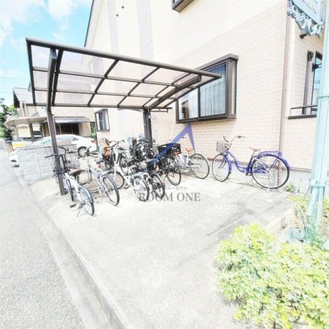 カロス３０のその他共用部分|駐輪スペースです。