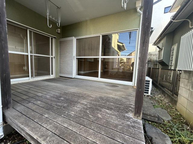 中古戸建　酒井根7の庭