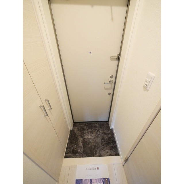 ウェルスクエアイズム文京小日向の玄関