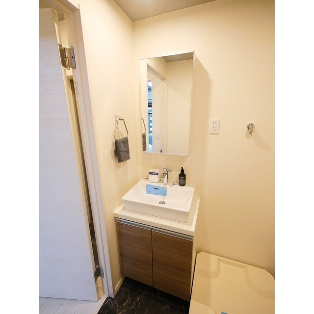 ウェルスクエアイズム文京小日向の独立洗面台