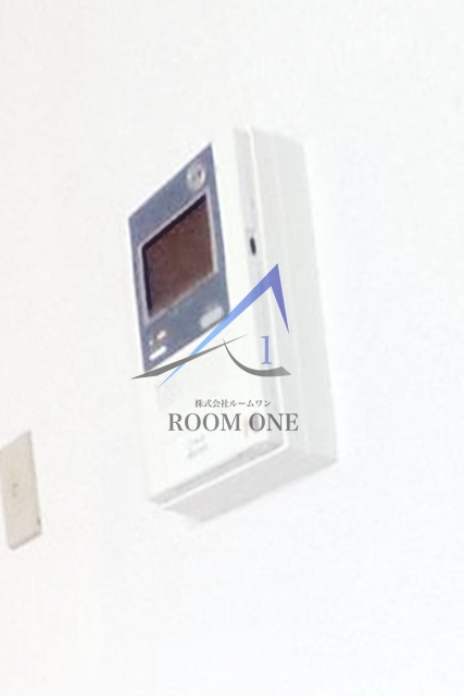 エステートピア山崎Aのセキュリティ|モニター付きインターホンです。