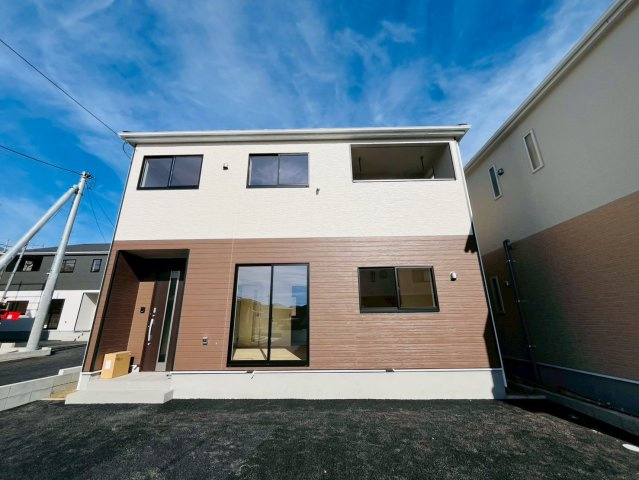 【Cradle Garden】　結城市結城　第４３　全４邸の前面道路含む現地写真|ただいま建築中♪現地で建築中の様子を見られるのは今だけです♪
2025年10月撮影