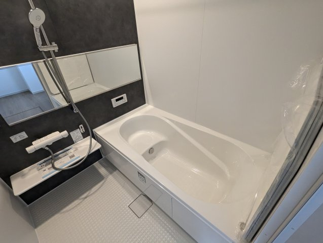 日立市桜川町　2期の浴室|広いお風呂で家族団らんの楽しい時間をお過ごしいただけます♪