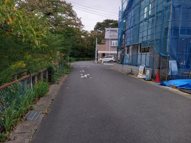 日立市桜川町　2期の前面道路含む現地写真|前面道路含む現地写真です