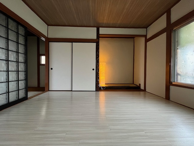 甲田二丁目貸家の寝室